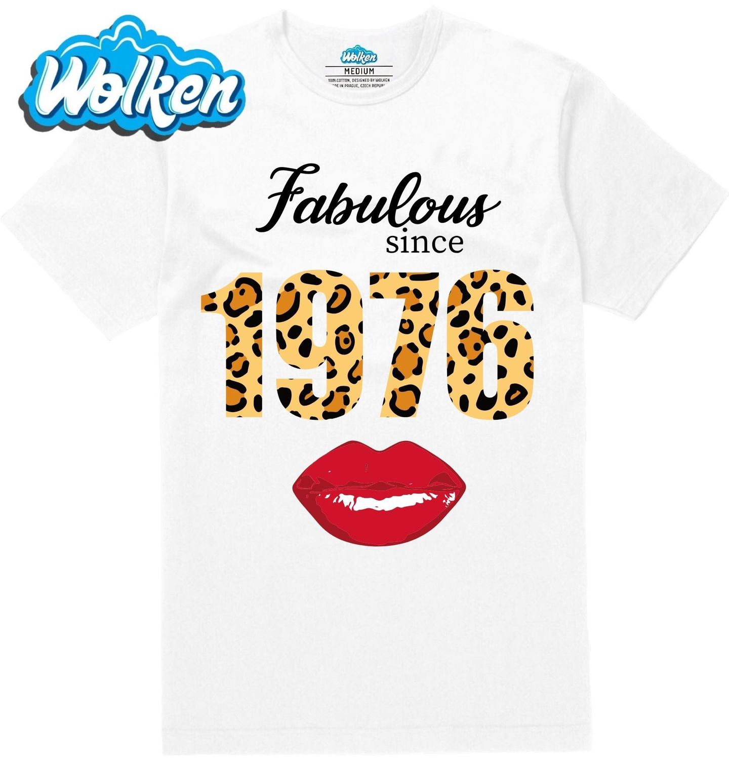 Pánské tričko Báječná od roku 1976 Fabulous since 1976.jpg