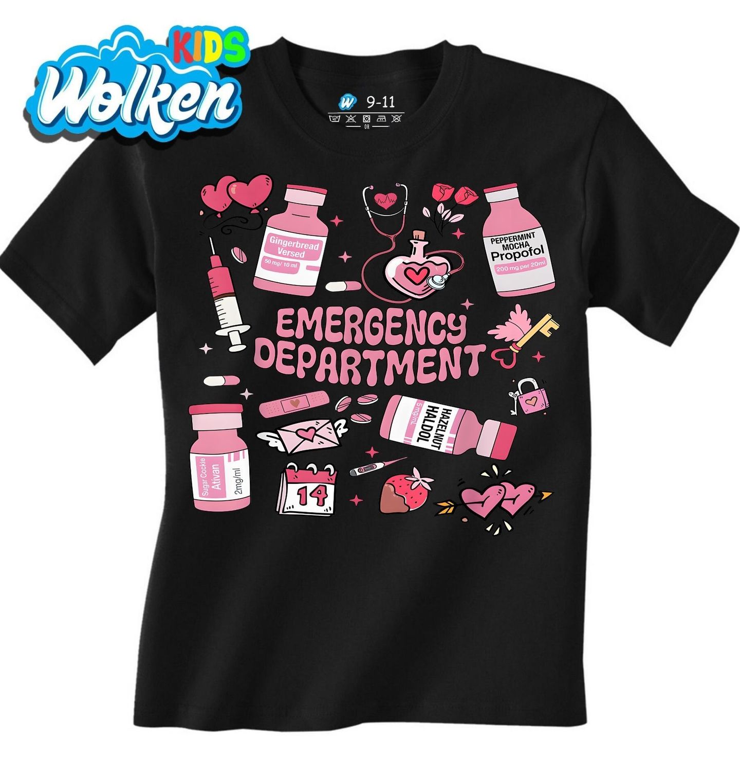 Dětské tričko Láskyplná Pohotovost Emergency Department.jpg