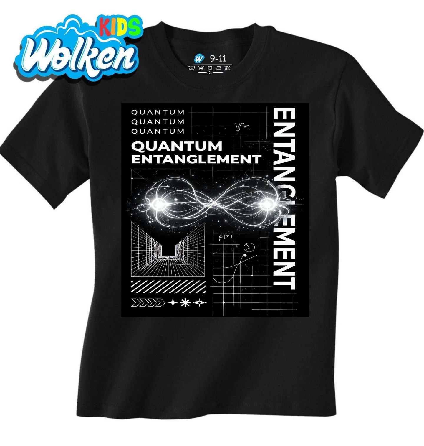 Dětské tričko Kvantové propojení Quantum Entanglement.jpg
