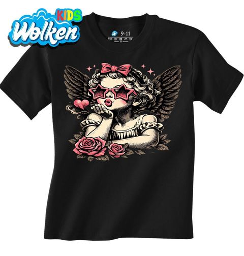 Obrázek produktu Dětské tričko Růžový Anděl Lásky Cupid