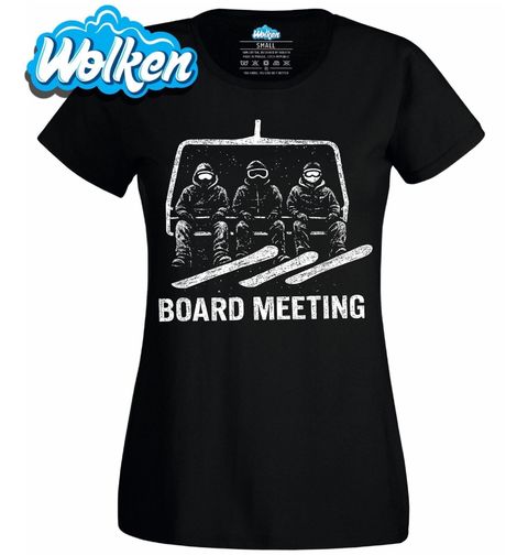 Obrázek produktu Dámské tričko Snowboard parta Board Meeting