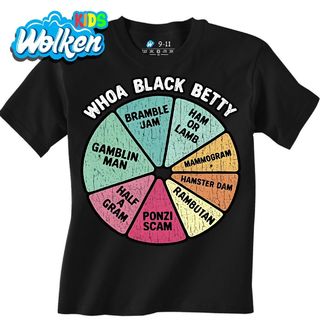 Dětské tričko Black Betty Rockové Kolo Meme Whoa Black Betty.jpg