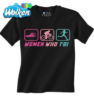 Dětské tričko Ženy a Triatlon Bez Limitů Women Who Tri.jpg