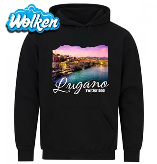 Mikina Nádherné Lugano ve Švýcarsku Lugano Switzerland.jpg