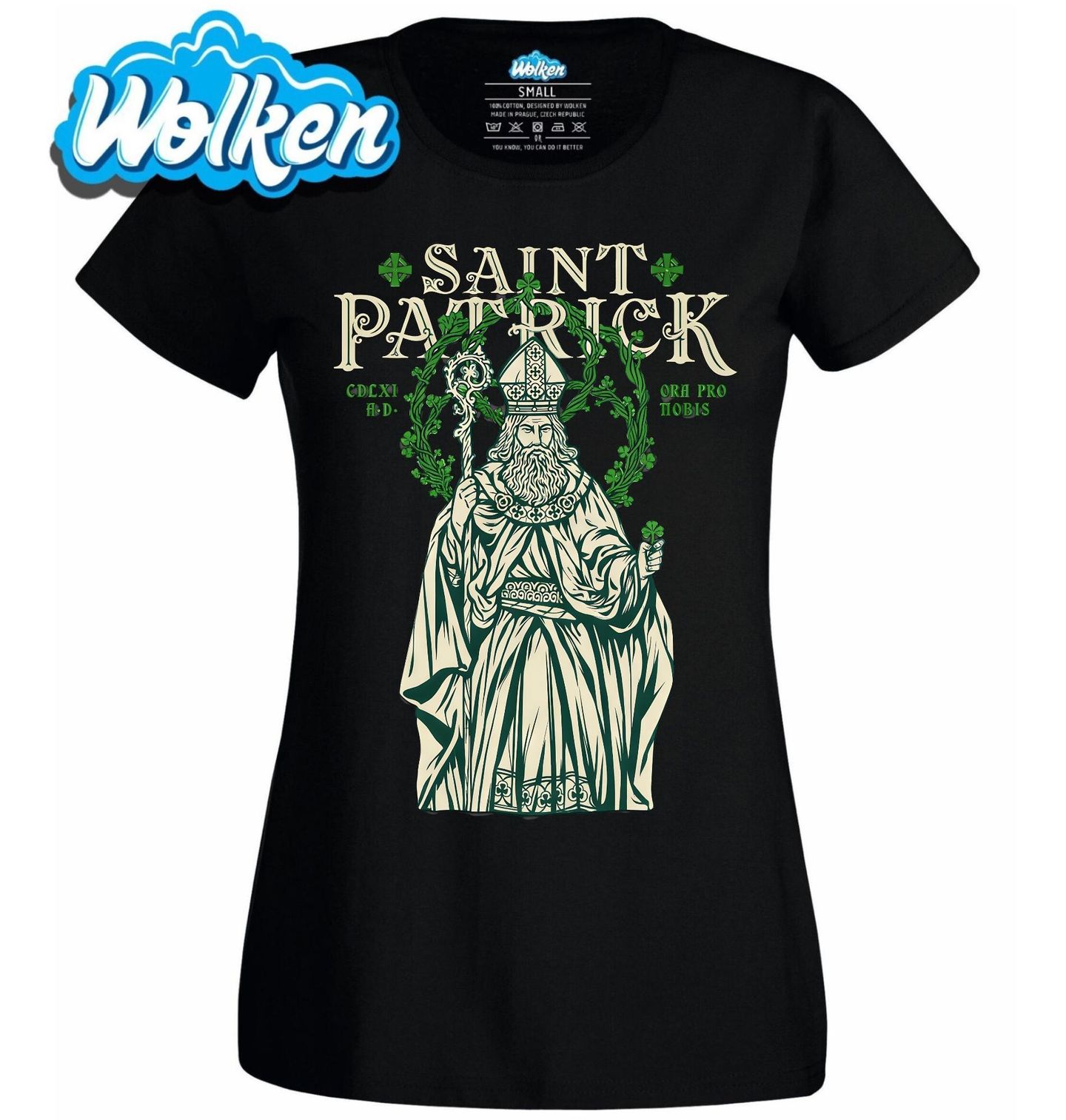 Dámské tričko Irská Legenda Svatý Patrik Saint Patrick.jpg