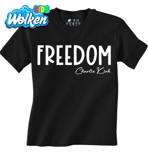 Obrázek produktu Dětské tričko Svoboda Charlie Kirk Freedom Charlie Kirk