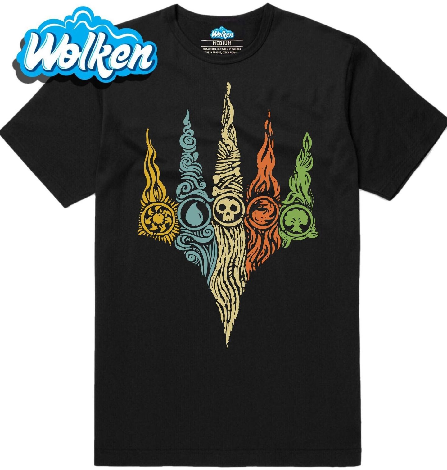 Pánské tričko Magic_ The Gathering Síla Pěti Živlů.jpg