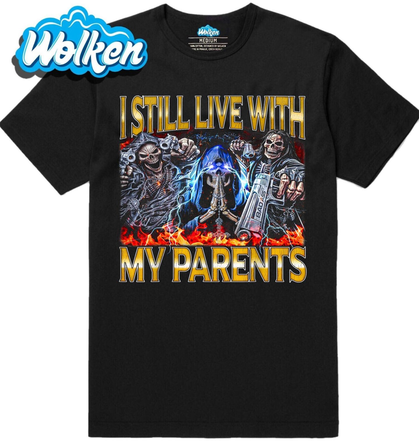Pánské tričko Pořád Bydlím u Rodičů I Still Live With My Parents.jpg