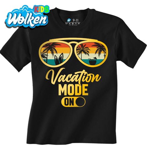 Obrázek produktu Dětské tričko Prázdninový Režim Zapnutý Vacation Mode ON