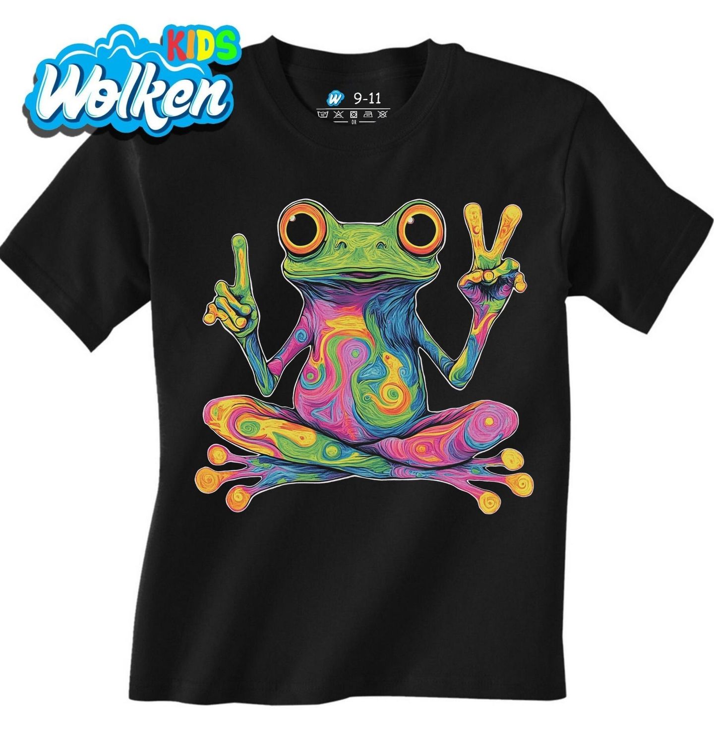 Dětské tričko Trippy Žába Vibes.jpg
