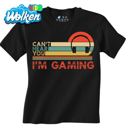 Obrázek produktu Dětské tričko Neslyším tě, Hraju Can’t Hear You I’m Gaming