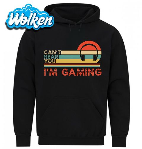 Obrázek produktu Pánská mikina Neslyším tě, Hraju Can’t Hear You I’m Gaming