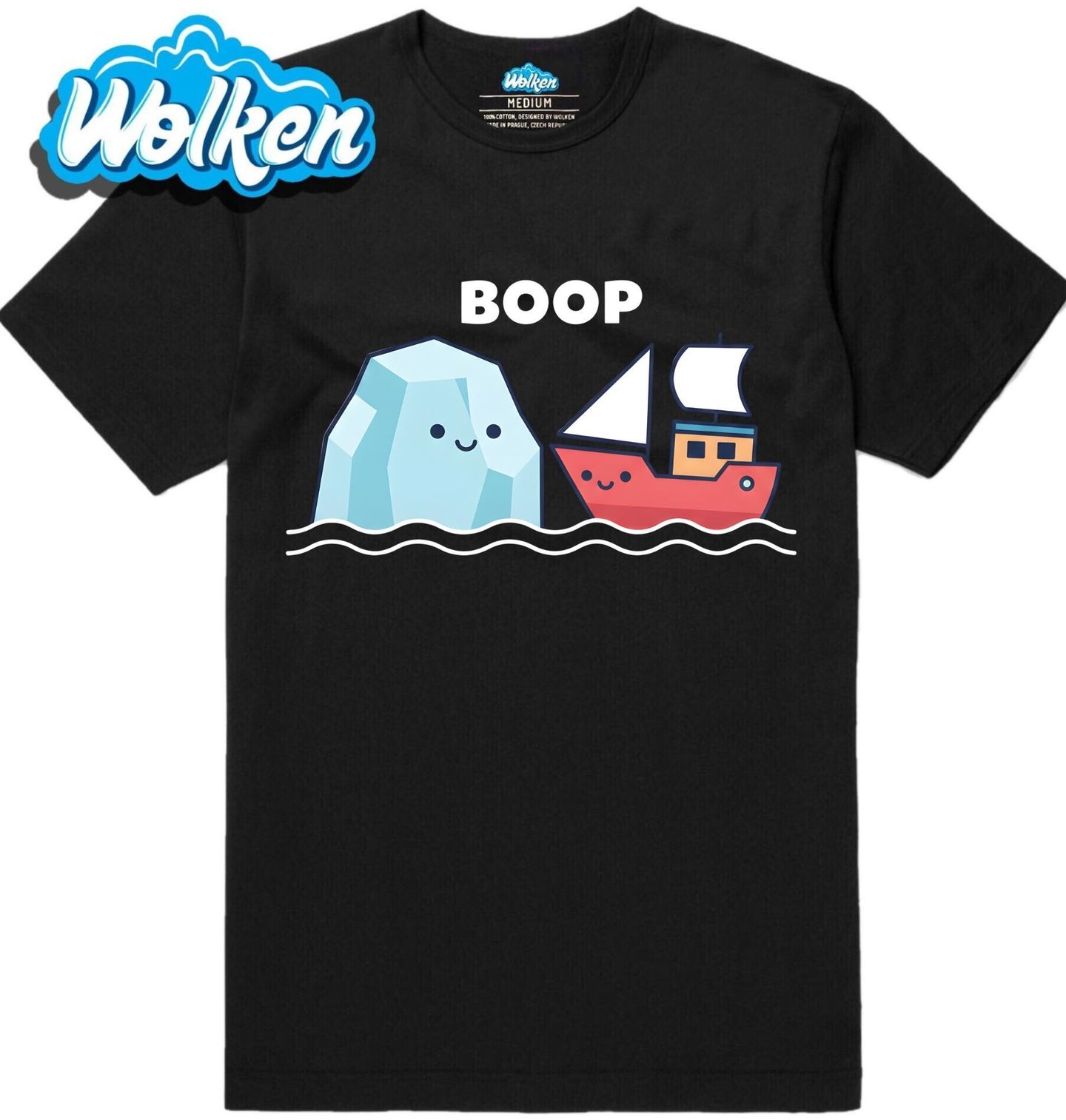 Pánské tričko Ťuk Titanic do Ledovce Boop.jpg