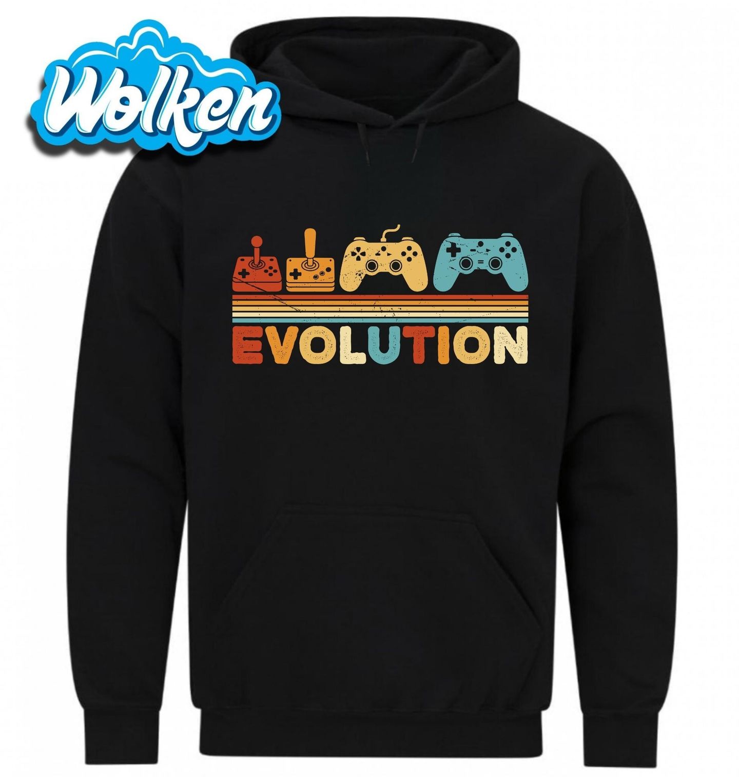 Mikina Evoluce Herních Ovladačů Evolution.jpg