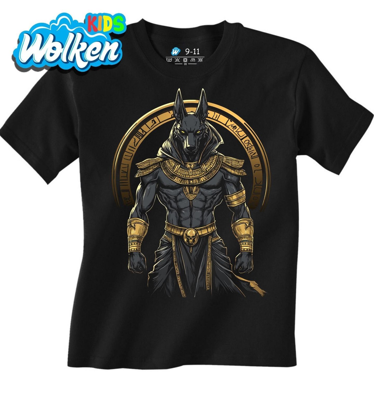 Dětské tričko Zlatý Bůh Anubis.jpg