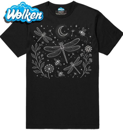 Obrázek produktu Pánské tričko Kouzlo Vážek, Včel a Letní Louky