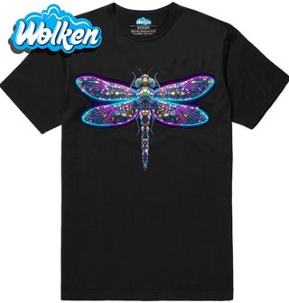 Pánské tričko Magická Vážka z Barevných Krystalů.jpg