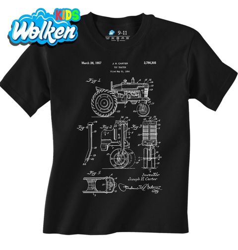 Obrázek produktu Dětské tričko Patent traktoru J. H. Cartera