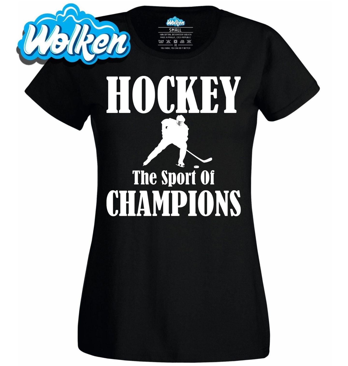 Dámské tričko Hokej Sport Šampiónů Hockey The Sport Of Champions.jpg