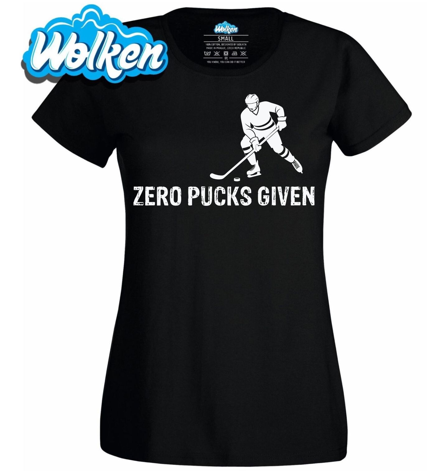 Dámské tričko Ani Puk Navíc Zero Pucks Given.jpg
