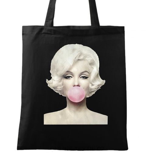 Obrázek produktu Bavlněná taška Marilyn Monroe s žvýkačkou