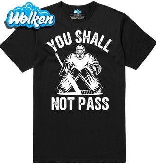 Pánské tričko Brankář Přeze mě neprojdeš You Shall Not Pass.jpg