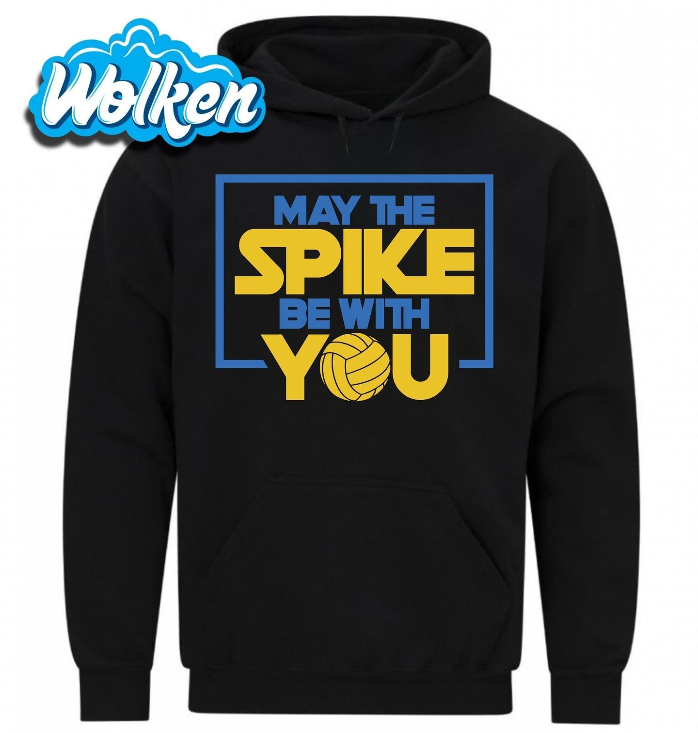 Mikina Ať Je Smeč s Tebou May the Spike Be With You Star Wars.jpg
