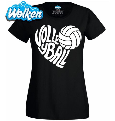 Obrázek produktu Dámské tričko Srdce pro Volejbal Volleyball
