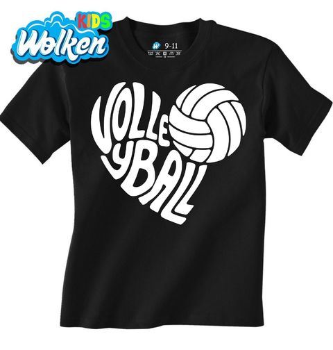 Obrázek produktu Dětské tričko Srdce pro Volejbal Volleyball