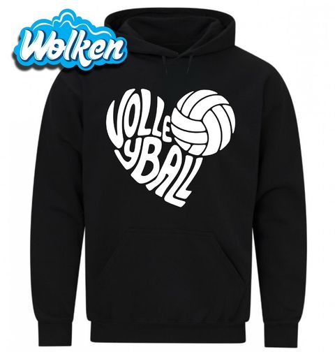 Obrázek produktu Pánská mikina Srdce pro Volejbal Volleyball
