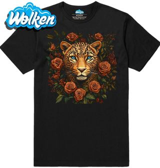 Pánské tričko Leopard mezi Růžemi.jpg