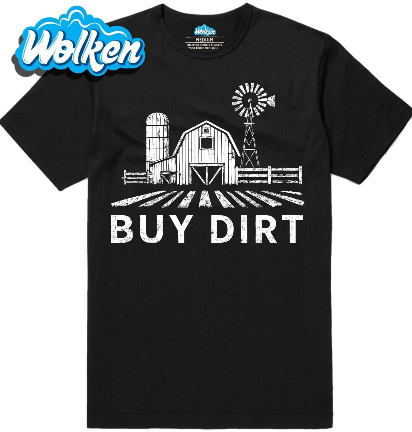 Pánské tričko Stodola a Větrný Mlýn Buy Dirt.jpg