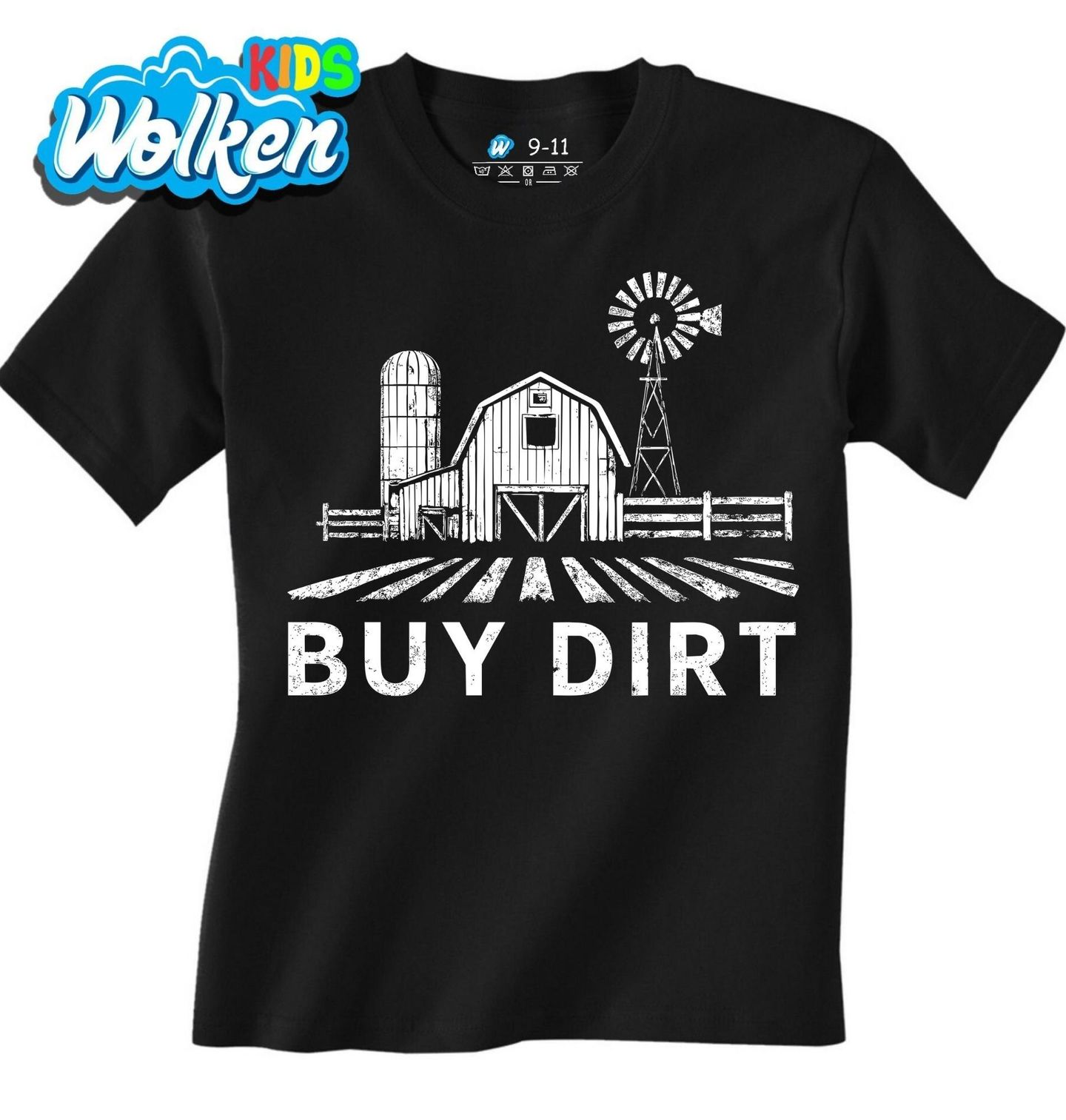 Dětské tričko Stodola a Větrný Mlýn Buy Dirt.jpg