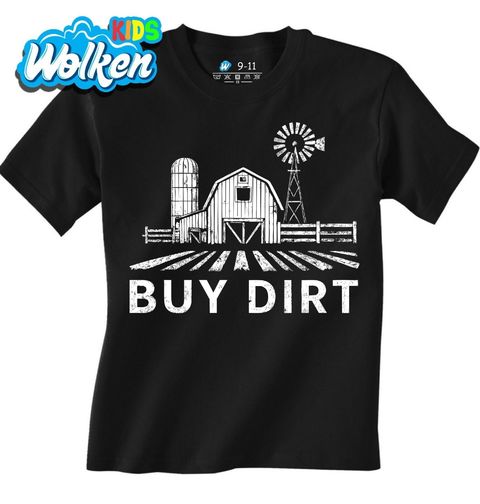 Obrázek produktu Dětské tričko Stodola a Větrný Mlýn Buy Dirt