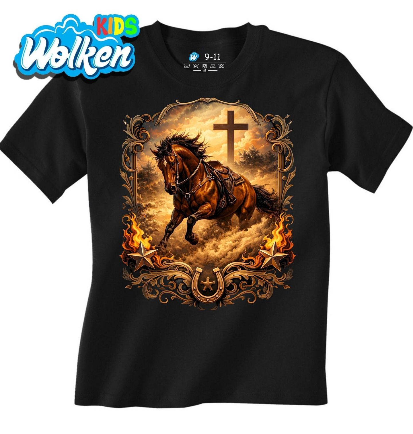 Dětské tričko Kůň Víry a Svobody Quarter Horse.jpg