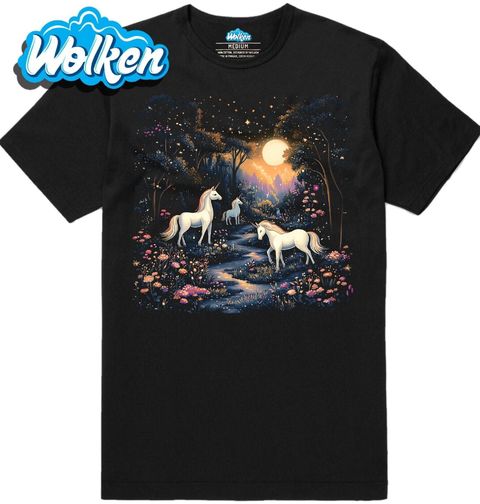 Obrázek produktu Pánské tričko Magický Les Jednorožců