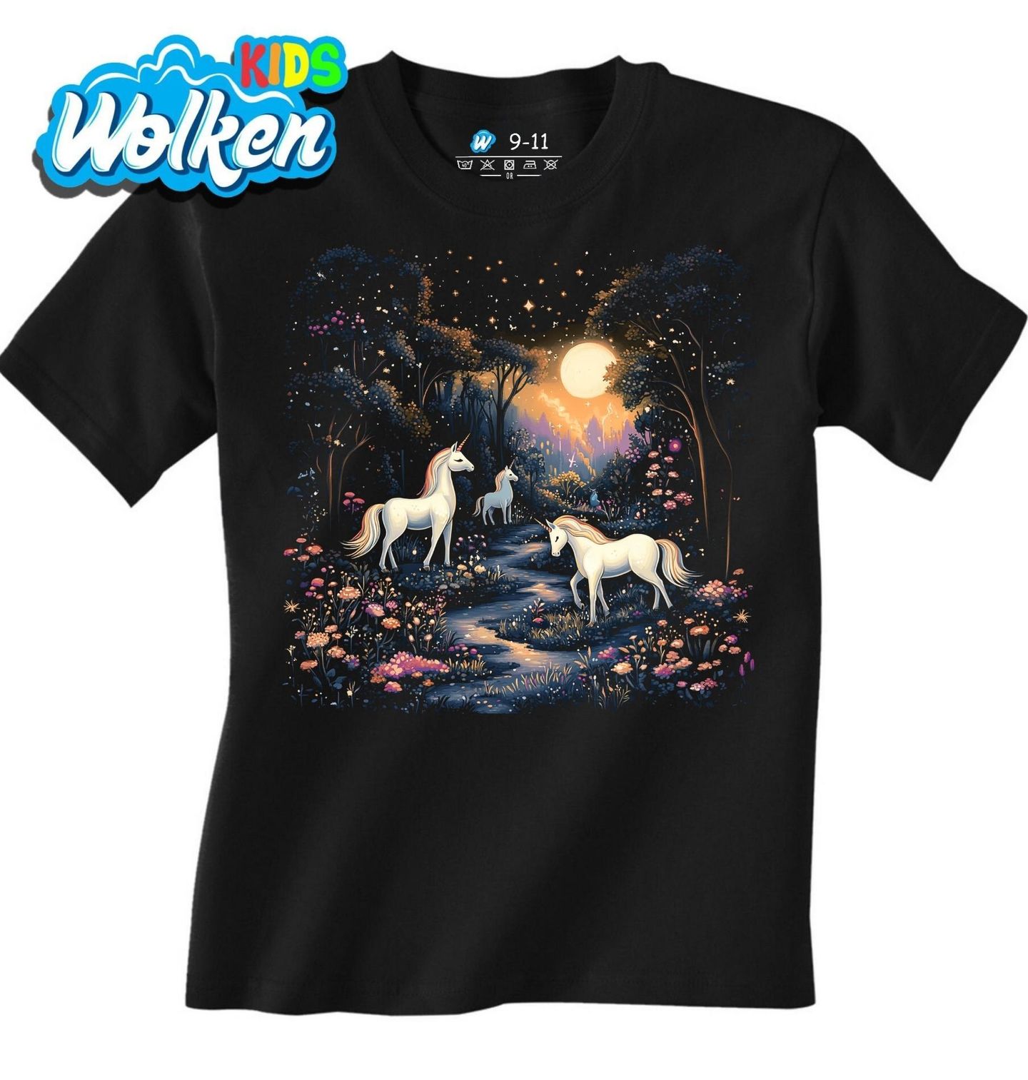Dětské tričko Magický Les Jednorožců.jpg