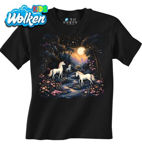 Obrázek produktu Dětské tričko Magický Les Jednorožců