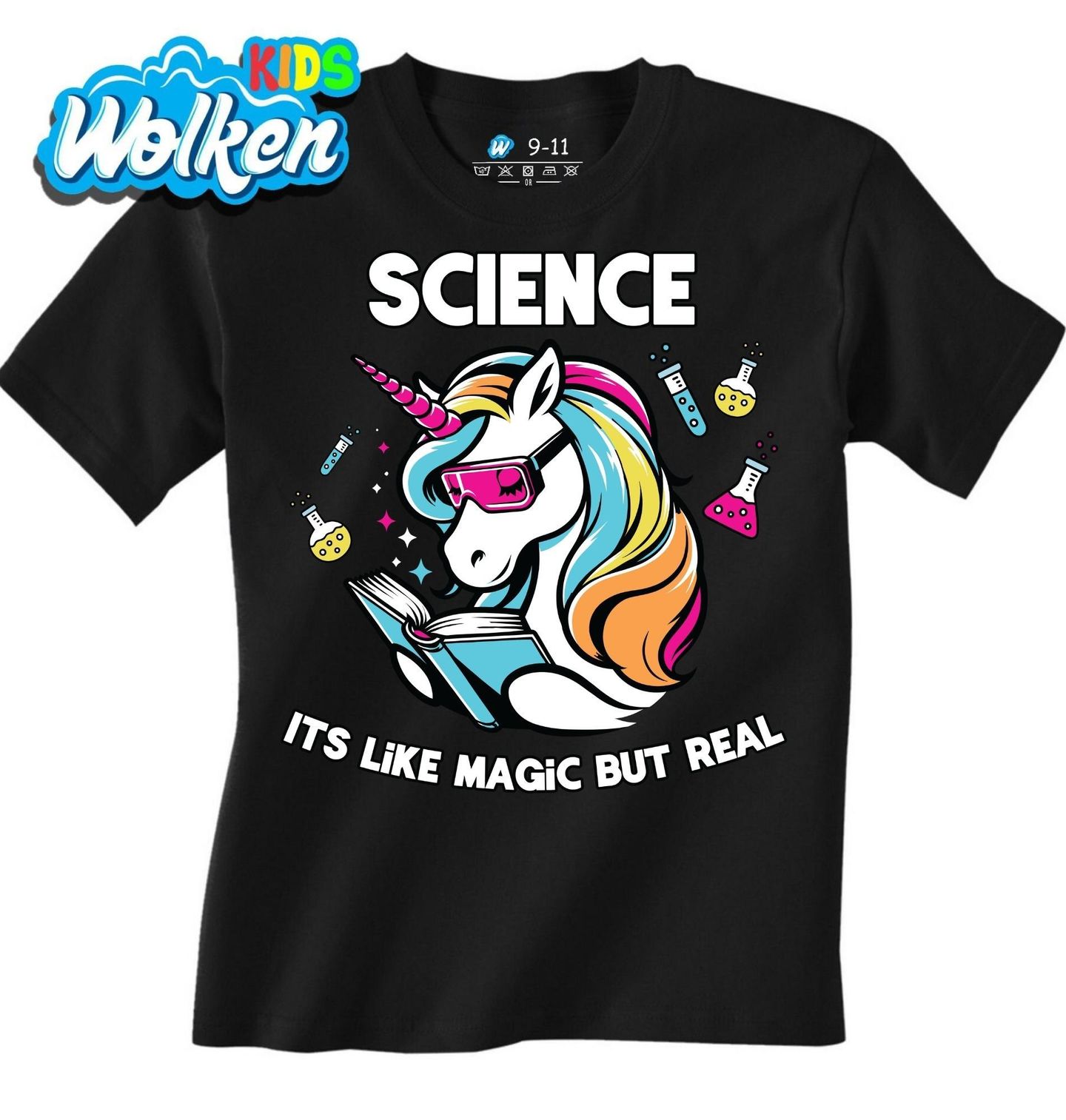 Dětské tričko Jednorožec Science It’s Like Magic But Real.jpg