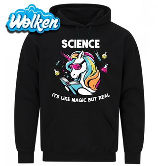 Mikina Jednorožec Science It’s Like Magic But Real.jpg
