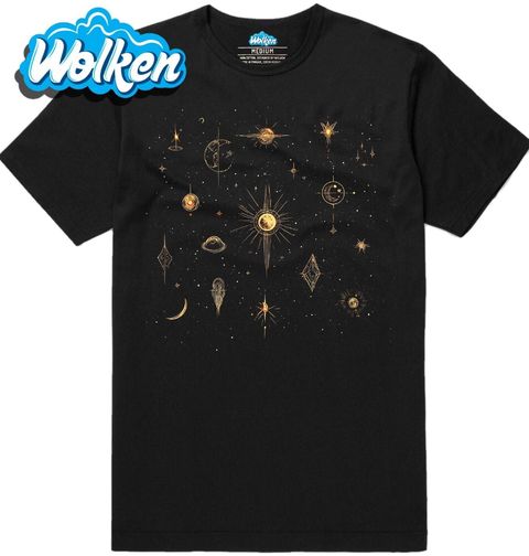 Obrázek produktu Pánské tričko Mystický Vesmír Hvězd a Planet