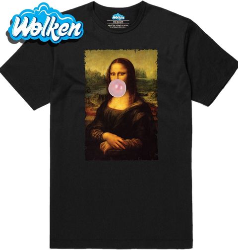 Obrázek produktu Pánské tričko Mona Lisa a Žvýkačka