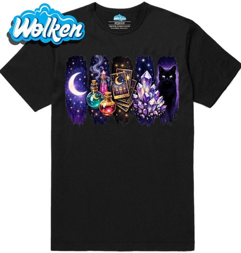 Obrázek produktu Pánské tričko Mystické Lektvary a Tarot