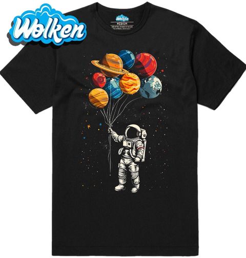 Obrázek produktu Pánské tričko Astronaut s Vesmírnými Balónky