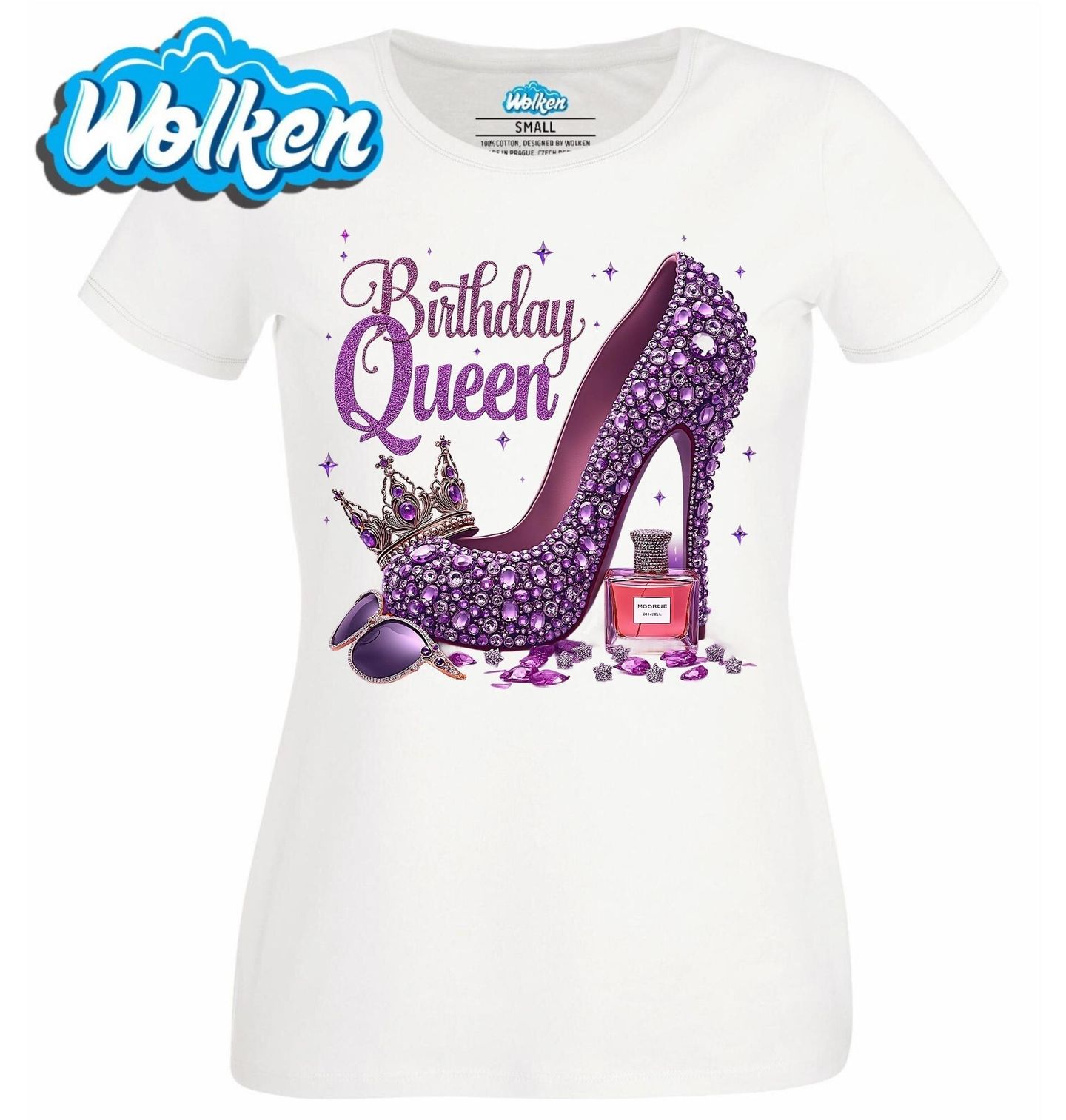 Dámské tričko Královna Narozenin Birthday Queen.jpg