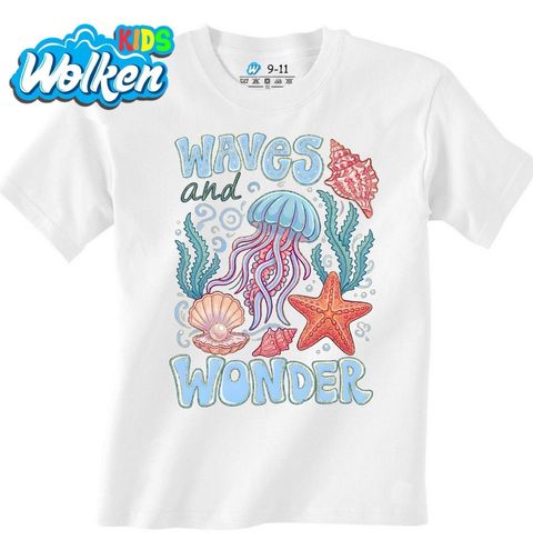 Obrázek produktu Dětské tričko Medúza v Moři Waves and Wonder