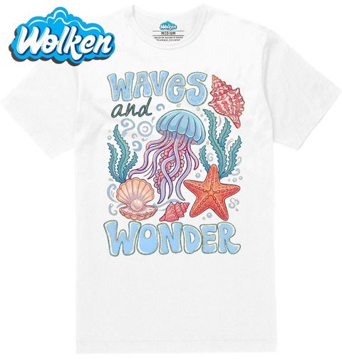 Obrázek produktu Pánské tričko Medúza v Moři Waves and Wonder