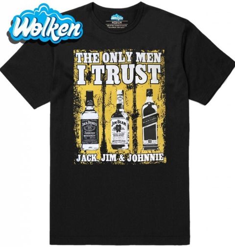 Obrázek produktu Pánské tričko Jediní komu věřím: Jack, Jim and Johnie