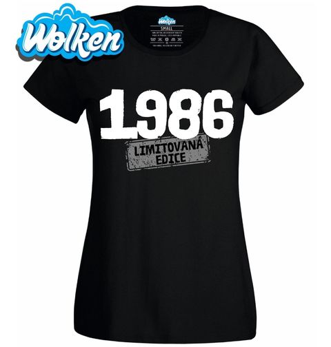 Obrázek produktu Dámské tričko Ročník 1986 Limitovaná edice Své Doby