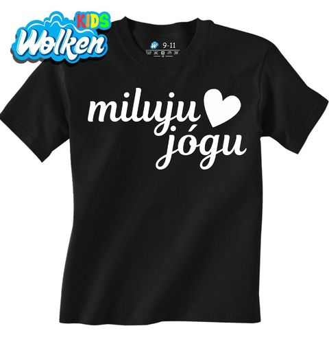 Obrázek produktu Dětské tričko Miluju Jógu